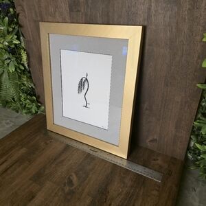 Hand Pen Artwork, Abstract Plant, Desert Or Tropical Plant, Series